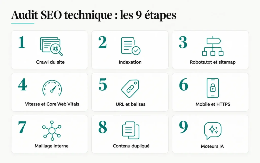 Les 9 étapes d’un audit SEO technique